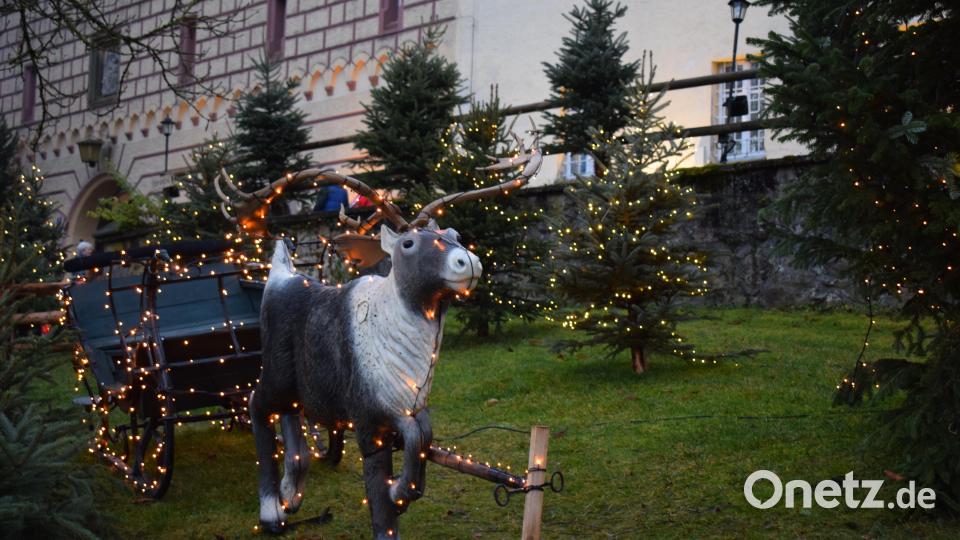Auch der Nikolaus hatte sein Fahrzeug geparkt. Bild: bnr