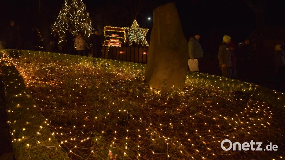 Das gesamte Areal des Weihnachtsmarktes war ein Meer aus Lichter und Farben. Bild: bnr