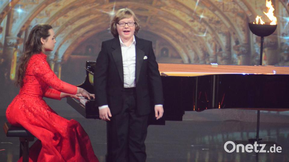 Geschwister Laetitia und Philip Hahn. Bild: Kunz