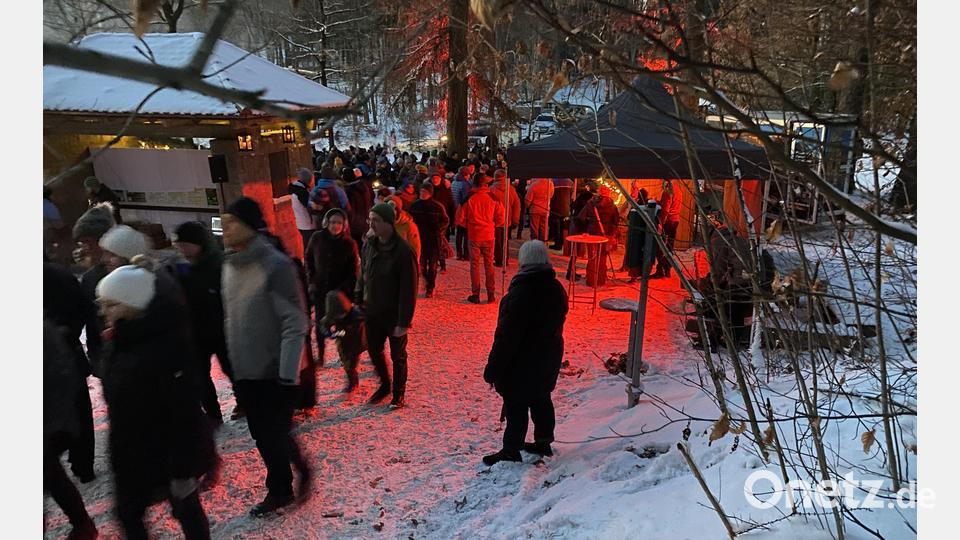 Großer Andrang herrschte beim &quot;Weihnachtszauber&quot;. Bild: Josef Glas