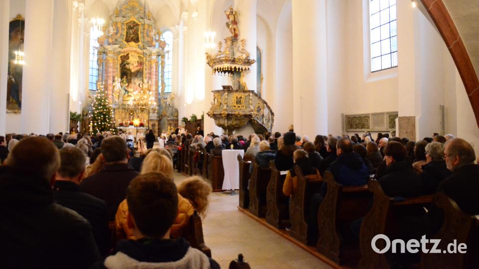 Die Christmetten in der Michaelskirche sind gut besucht. Bild: Kunz
