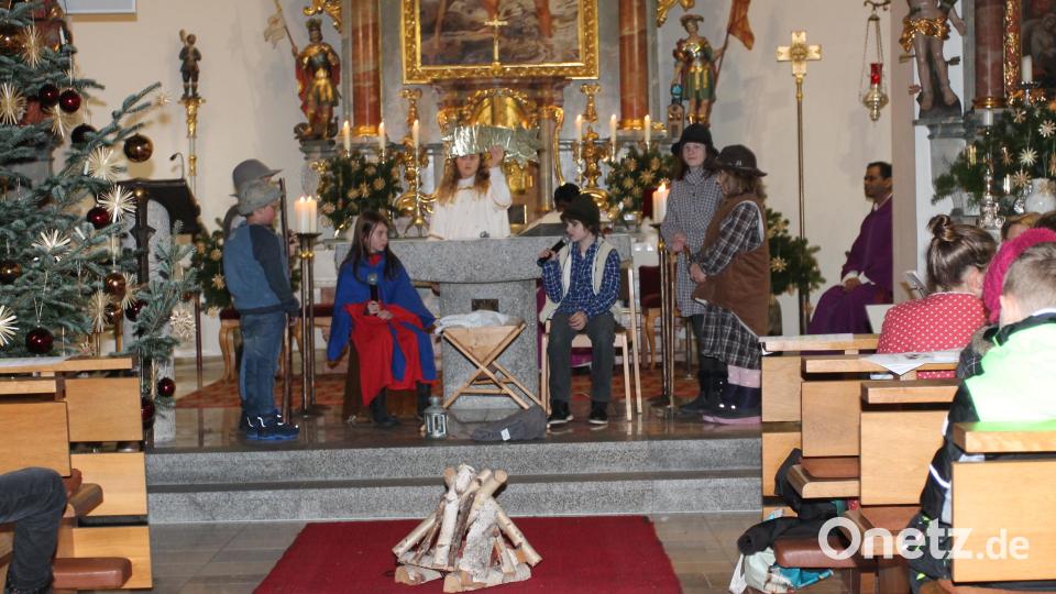 Die Herbergssuche und die Geburt Jesu Christi stehen im Mittelunkt des Krippenspiels. Bild: pi