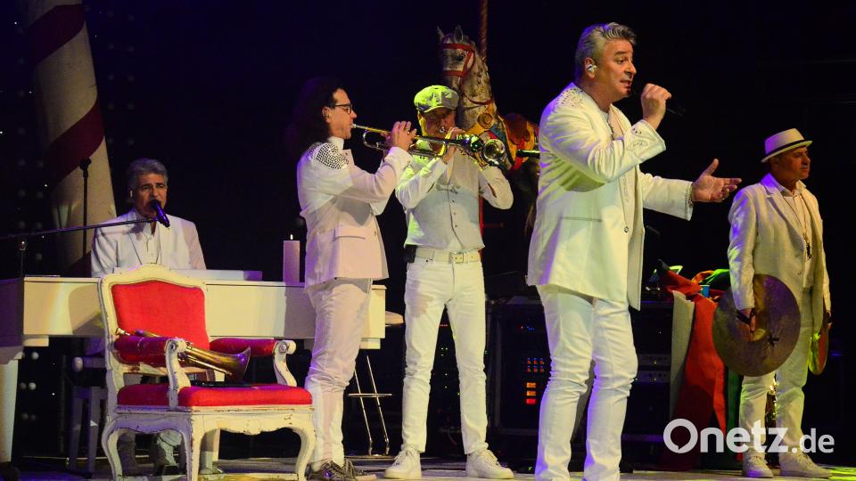 Die Paldauer beim Weihnachtskonzert, das nach zwei Jahren wieder stattfinden kann. Bild: Kunz