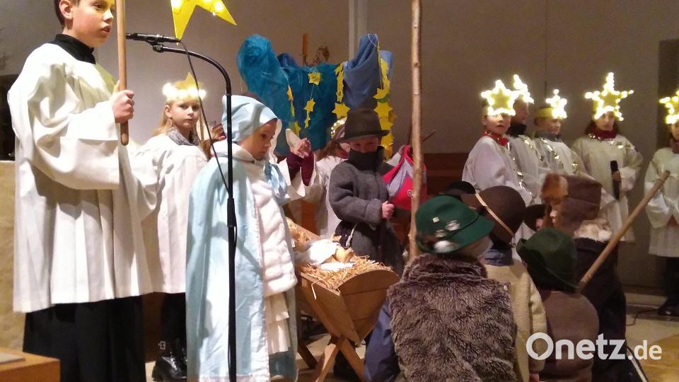 Ansprechendes Krippenspiel in der Pfarrkirche Bild: mma