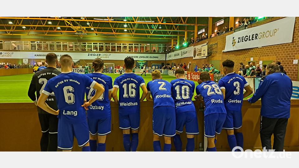 Die SpVgg SV Weiden belegte am Ende den 4. Platz. Bild: msh