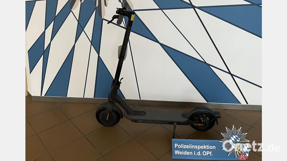 Und wem gehört dieser E-Scooter der Marke Xiaomi Mi/S1 in Schwarz? Bild: PI Weiden