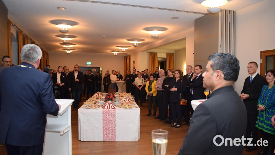 Viele Vertreter von Behörden, Verbänden, Organisationen und Vereinen waren der Einladung der Stadt Pfreimd und der beiden Kirchen zum Neujahrsempfang gefolgt. Bild: bnr