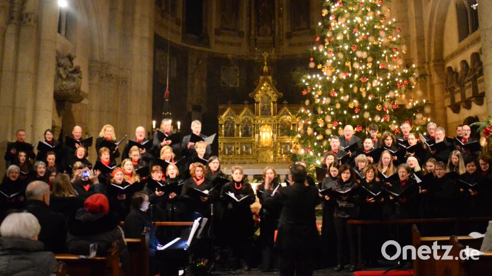 Der Weidener Kammerchor in der Josefskirche. Bild: Kunz