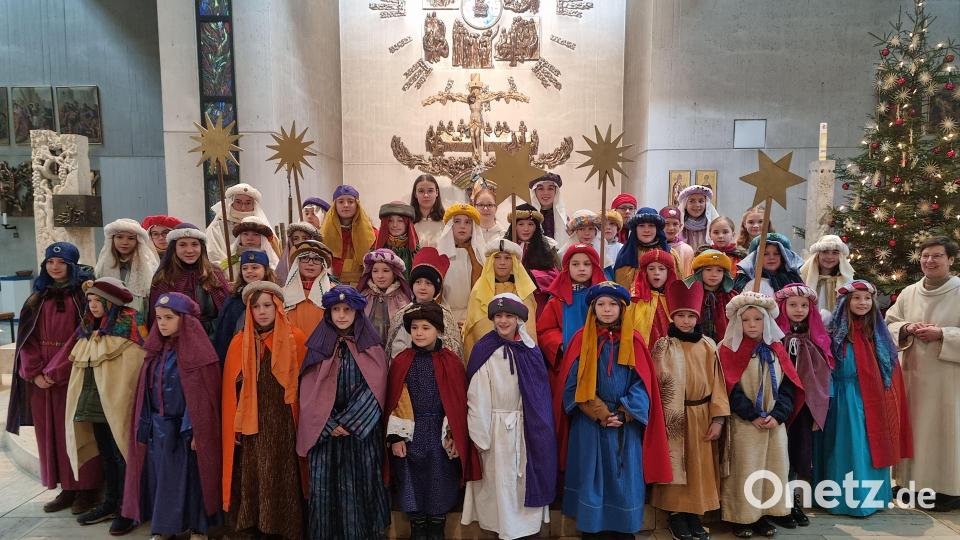 Die Sternsinger sind auch in Kümmersbruck unterwegs. Bild: e