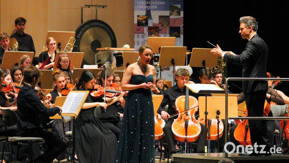 Das Bayerische Landesjugendorchester in der Max-Reger-Halle. Bild: stg