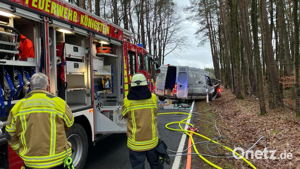 Zahlreiche Einsatzkräfte waren bei dem tödlichen Unfall in Holnstein bei Neukirchen im Einsatz. Bild: lei