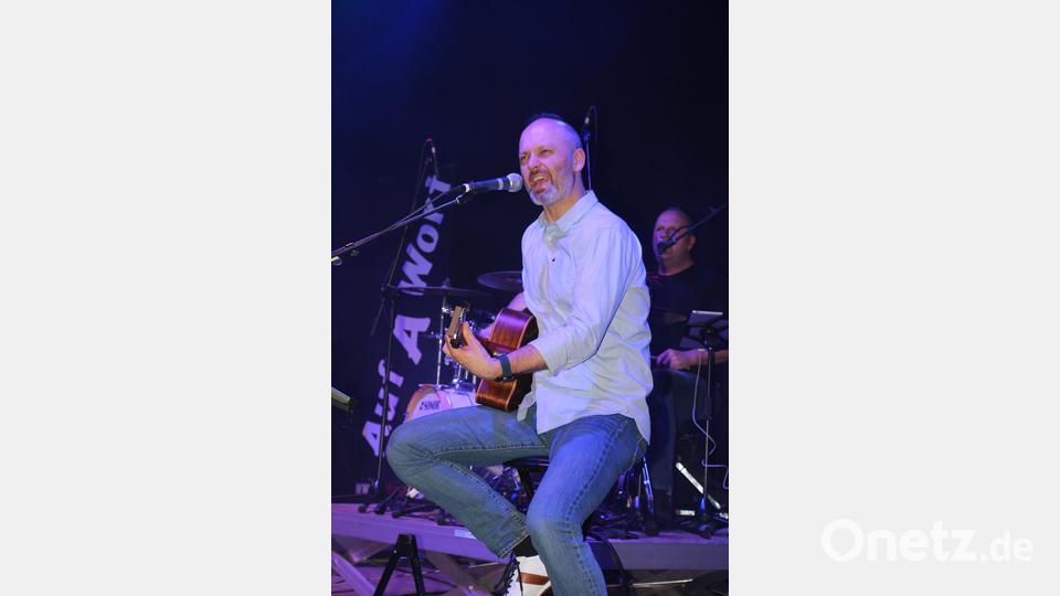 Doch auch das rockige Metier lag Chris Huber gut. Bild: rpp
