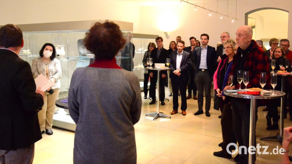 Neujahrsempfang der Weidener Vereine für bildende und darstellende Kunst im Internationalen Keramikmuseum. Bild: Kunz
