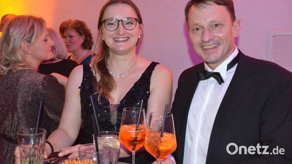 Hildegard Ziegler und Oberbürgermeister Jens Meyer. Bild: Kunz