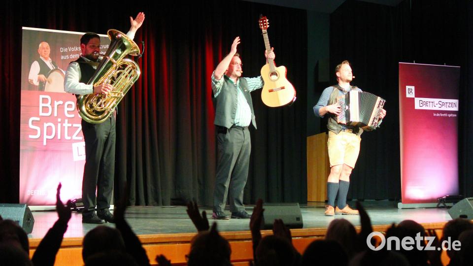 Auch das Trio "Schleudergang" sorgte für Stimmung. Bild: stg