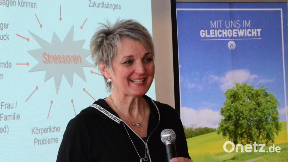 &quot;Euch muss es gut gehen, dann geht es allen gut.&quot;  (Petra Hager) Bild: Kunz