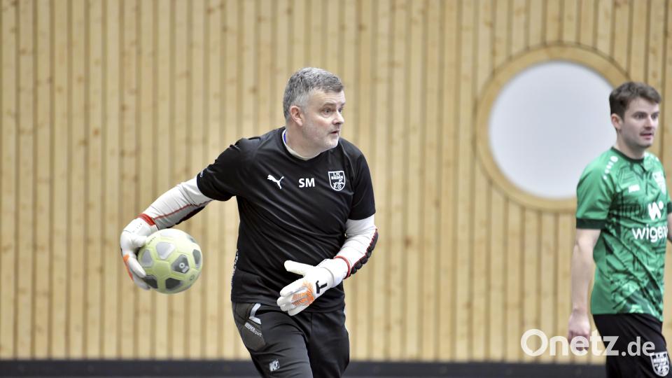 Immer noch dabei: Torhüter Michael Sander vom FC Rieden. Bild: Hubert Ziegler