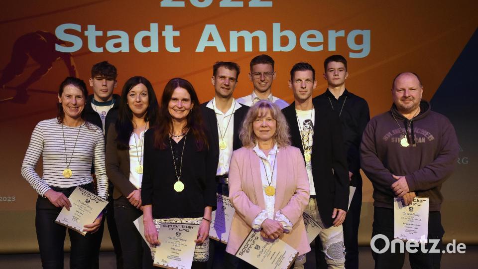 Das sind die Amberger Topathleten. Bild: Stephan Huber