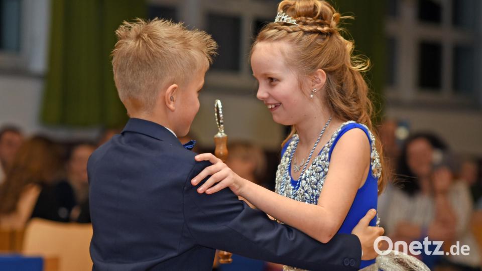 Kinderprinzessin Sophie I. und Kinderprinz Jonas I. Bild: gb