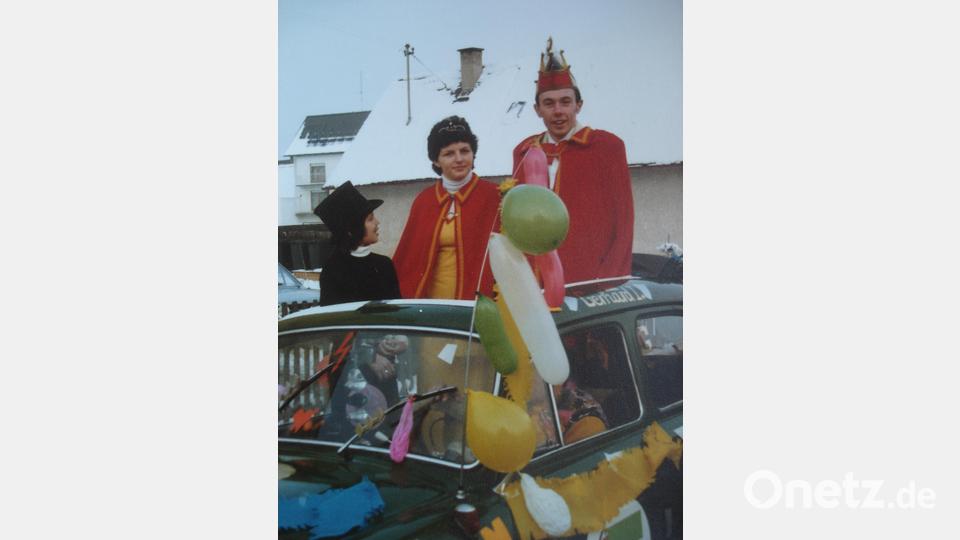 In der Faschingssaison 1979 schwangen das Prinzenpaar Marianne Götz und Gerhard Siegert das Zepter von Frohsinn und Ausgelassenheit. Archivbild: Faschingsgesellschaft Schnaittenbach/exb