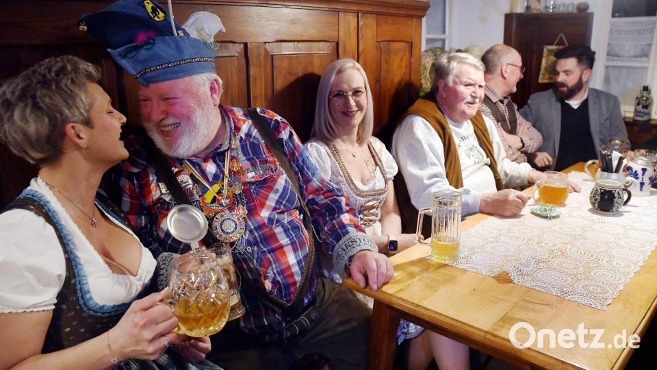 Die närrischen Zoiglhoheiten verstehen sich. Bild: Gabi Schönberger