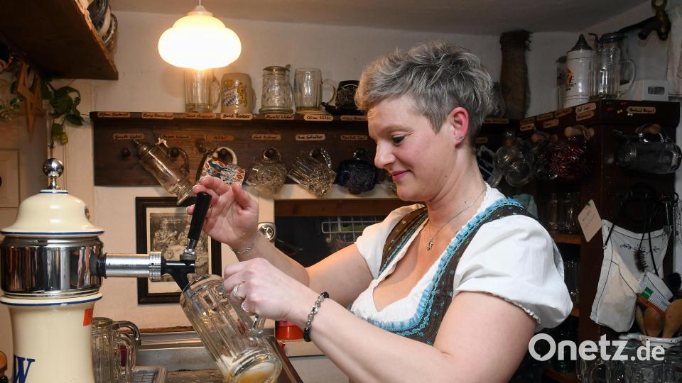 &quot;Da ist so viel Bernhard da, den können wir uns teilen&quot; (Zoiglprinzessin Evelyn Kelnhofer) Bild: Gabi Schönberger