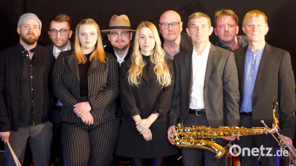 Funk-Band mit Lokalmatador Benno Englhart an der Trompete, Bild: Clubminister/exb