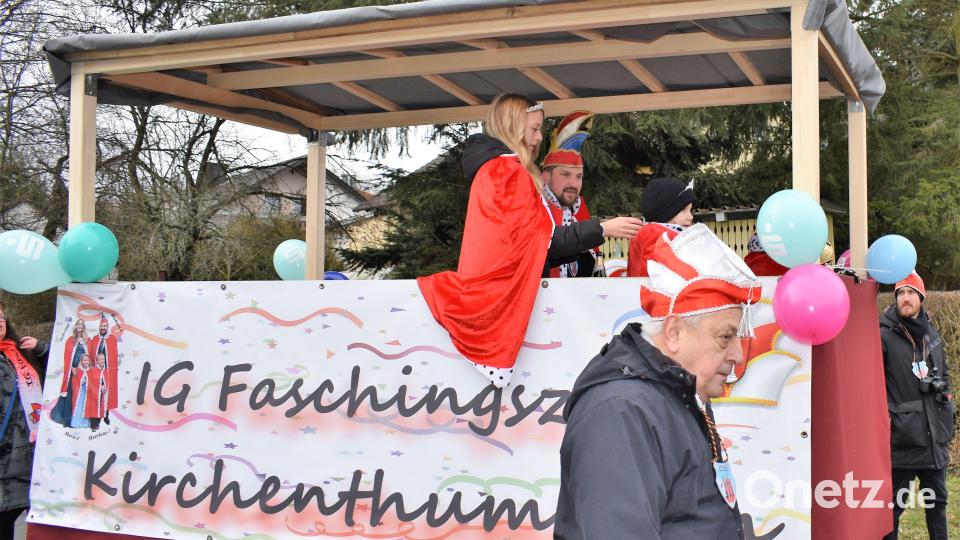 Auch die Kirchenthumbacher waren dabei. Bild: rgr