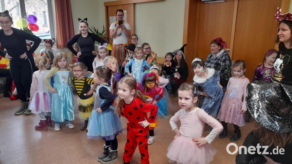 Bei den &quot;Tanzmäusen&quot; ging es mächtig rund. Bild: dob