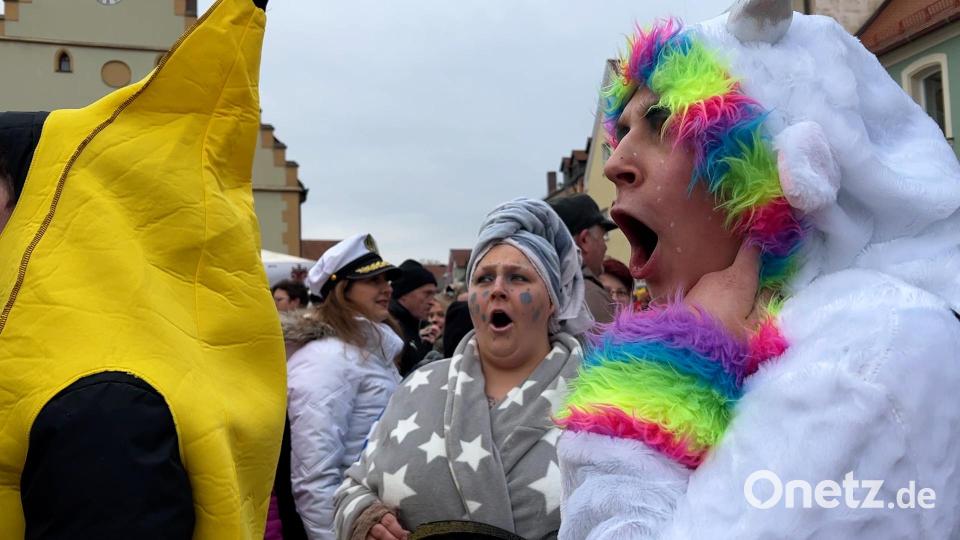 Auch viele Zuschauer kamen kostümiert. Bild: Heike Unger