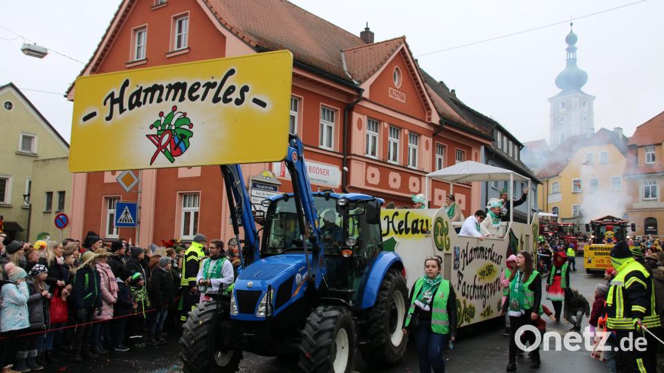 Nicht fehlen durfte natürlich auch der Hammerleser Faschingsverein. Bild: sne
