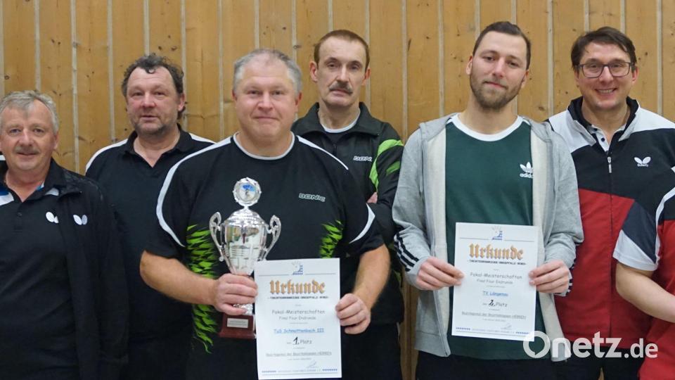 Die Sieger und Platzierten in der Bezirksklassen-Konkurrenz. Bild: ttv