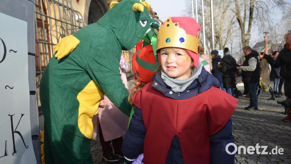 Eine fesche Prinzessin wartet auf den Startschuss. Bild: dob