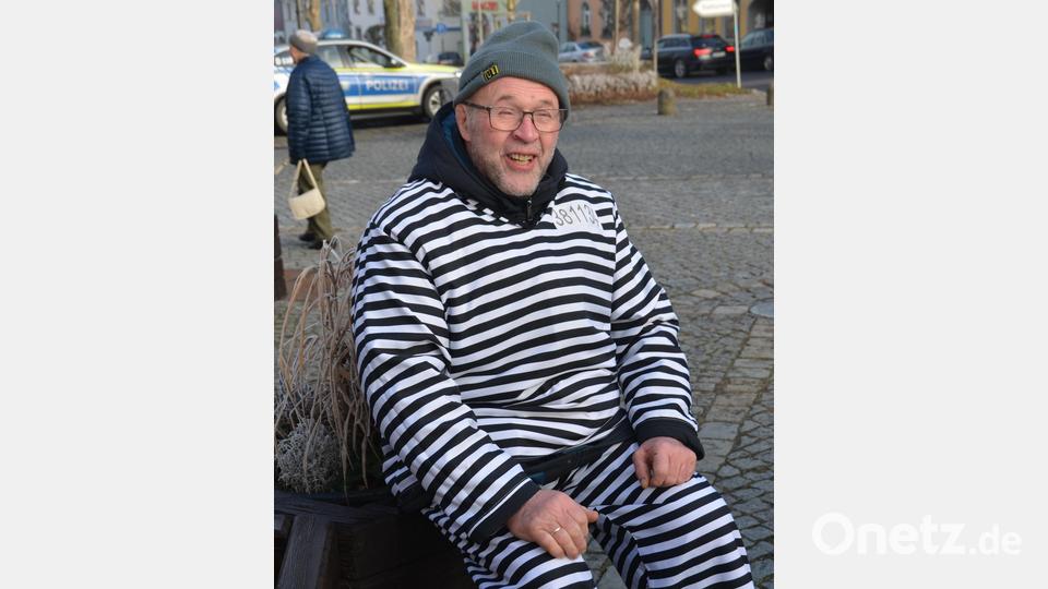 Kapellmeister Hermann Mack als Sträfling. Bild: dob