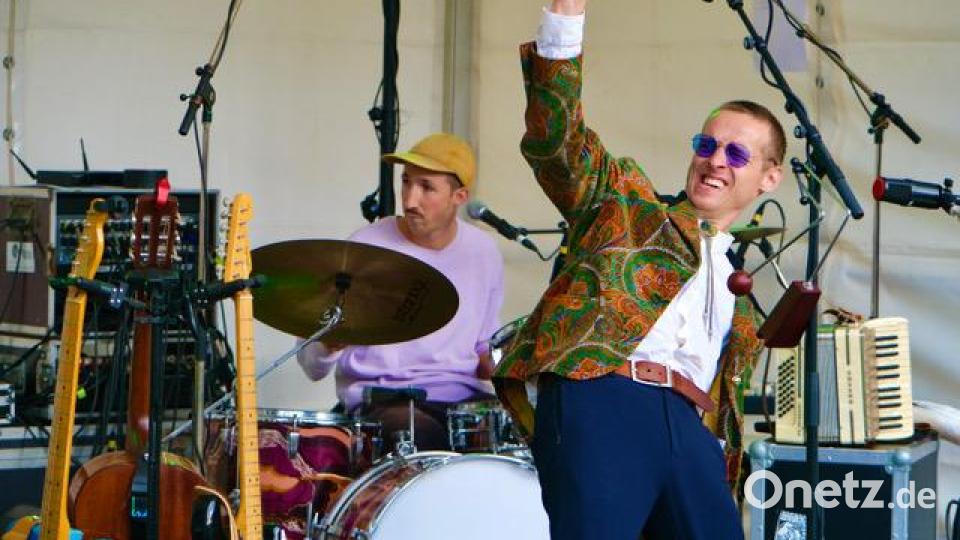 Matze Wolf im vollen Einsatz. Bild: Jürgen Klein/exb