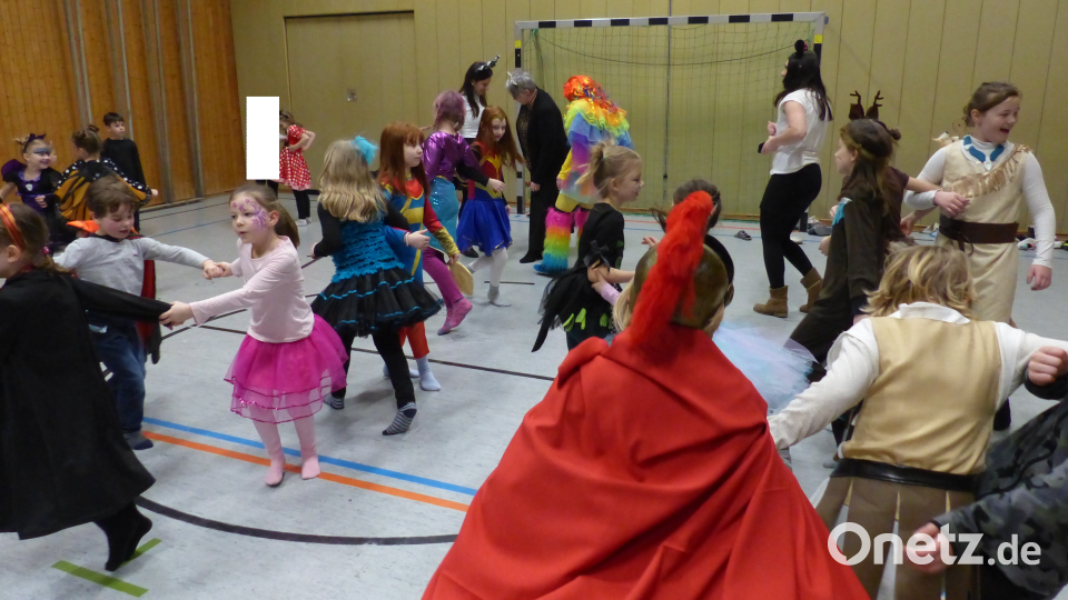 Tanzen und Toben war angesagt. Bild: sl