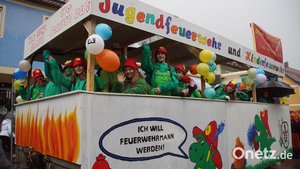 Die Feuerwehr warb für Nachwuchs. Bild: mmj