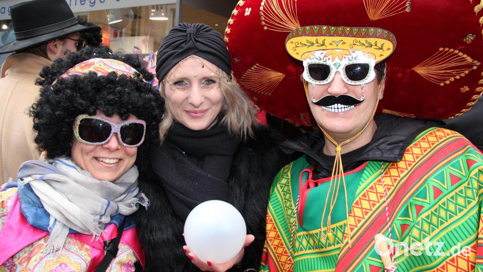 Auch viele Zuschauer hatten sich fantasievoll verkleidet. Bild: kro