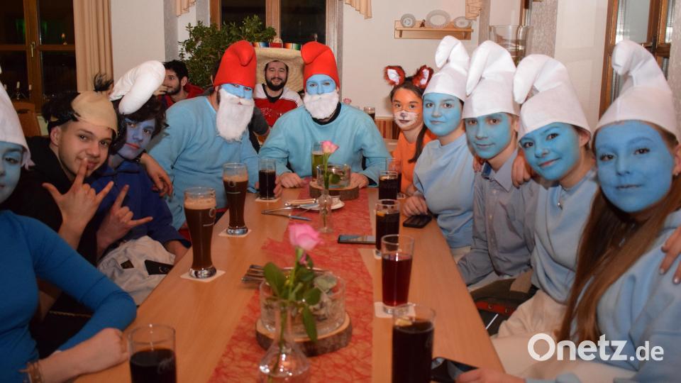 Die Schlümpfe der Feuerwehr hatten mächtig Spaß Bild: bnr