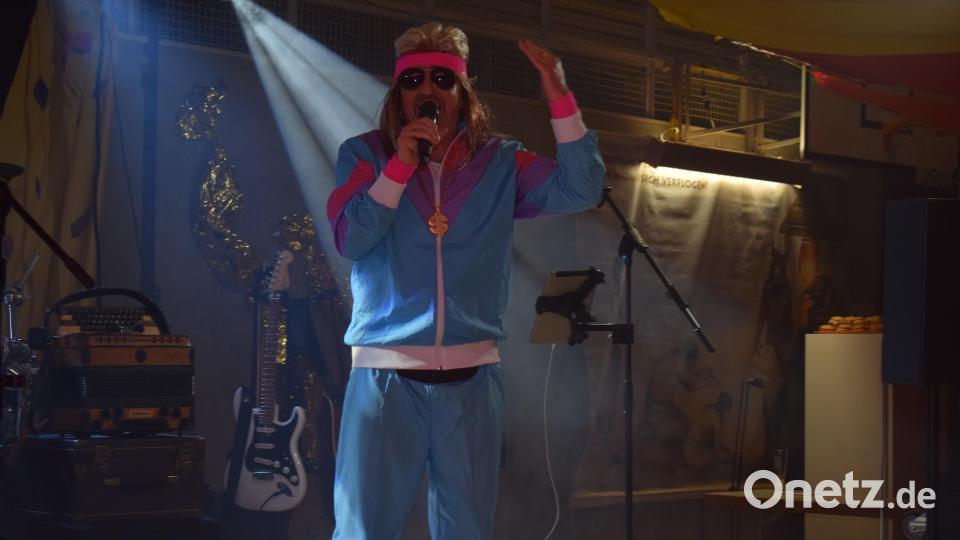 Ein gutgelaunter Vereinspräsident begrüßte die Gäste. Bild: bnr