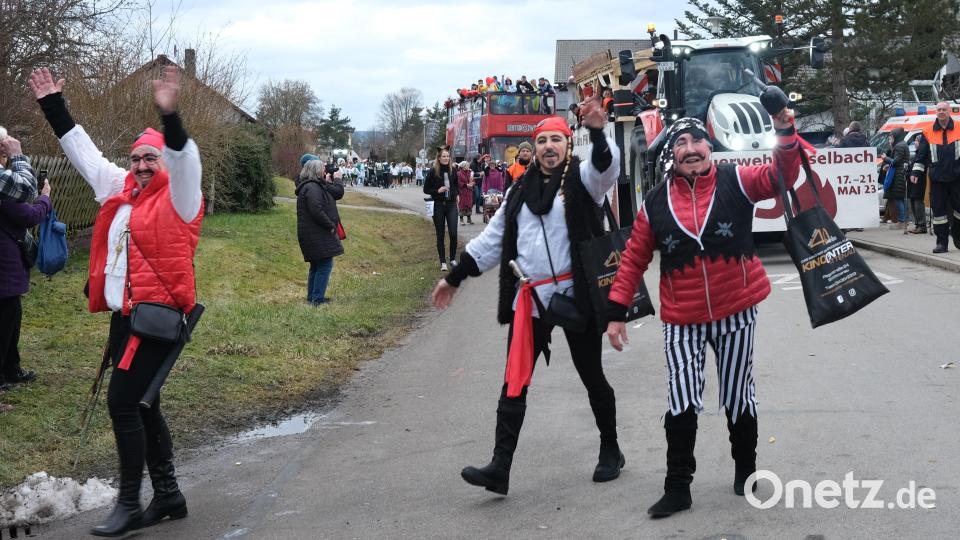 Sogar die Seeräuber waren fröhlich gestimmt. Bild: Hirsch