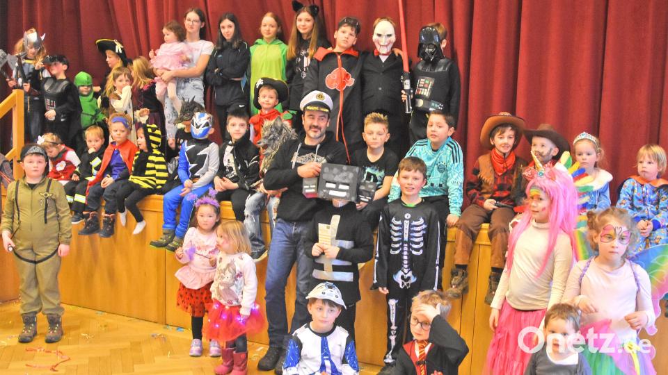 Viele Kinder sind zum FGV-Kinderfasching gekommen. Bild: ld