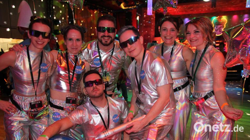 Diese Gruppe hatte sich als &quot;Nasa Space XX&quot; in Szene gesetzt. Bild: kro