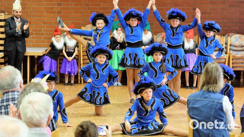 Die Kohlberger Kindergarde begeisterte mit ihrer Aufführung. Bild: wlr
