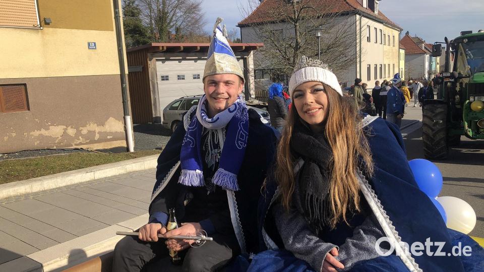 Das Prinzenpaar Jacky I. und Fabian I. zeigte sich im Gespräch mit Oberpfalz-Medien nicht abgeneigt, die Amtszeit zu verlängern. Bild: wro