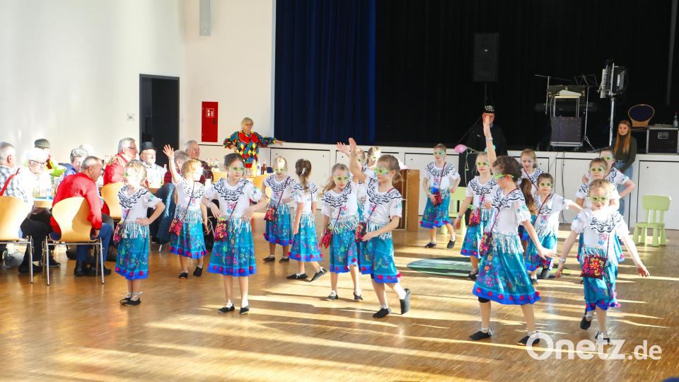 Schwung brachten die &quot;Little Jumpies&quot; der TSV-Turner in den Saal. Bild: njn