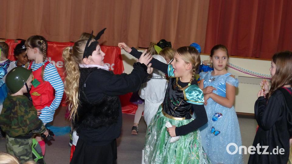 Die maskierten Kinder durften sich so richtig austoben Bild: hme