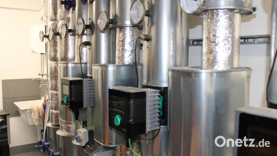 In Pfaben haben vier Nachbarn die Energieerzeugung in eigene Hände genommen. Bild: ckl
