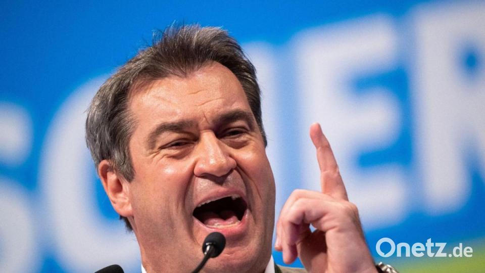 „Wir machen kein Schwarz-Grün in Bayern“: Markus Söder. Bild: Peter Kneffel/dpa