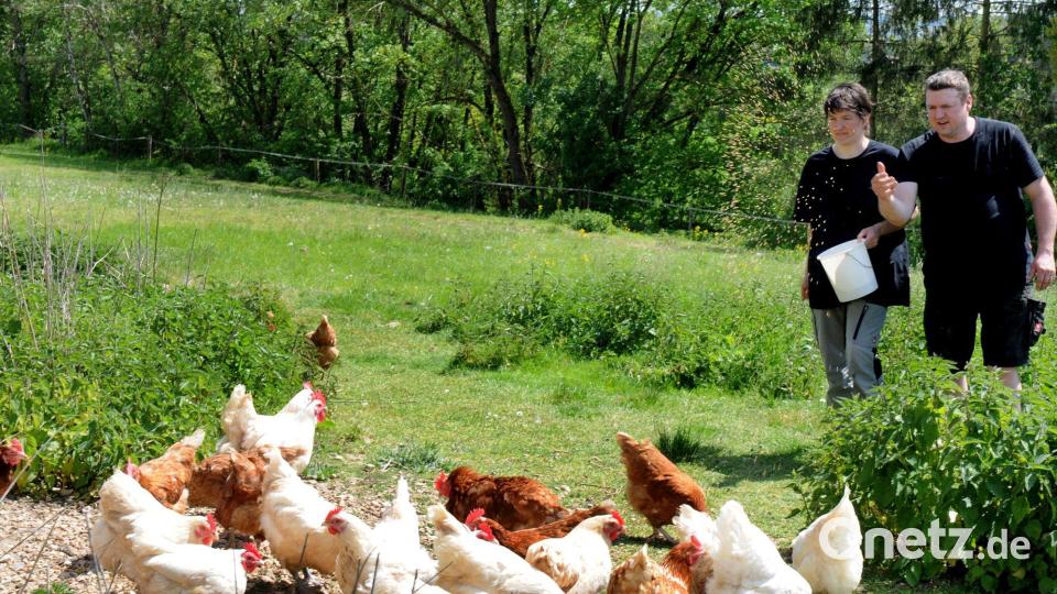 Michaela und Andreas Walz haben in Schäflohe einen Lebensraum für Tiere geschaffen. Archivbild: Stephan Huber